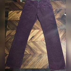 Bossini Jeans Maroon Corduroy Pants